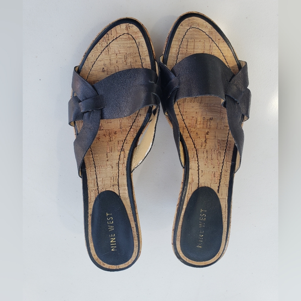 Nine West Black Women's Sandals